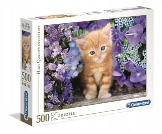 CLEMENTONI puzzle 500 HQ Ginger cat 30415