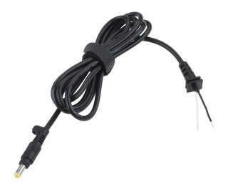 KOM0269 Wtyk 4,8/1,7 (9.5V/2.5A) sieciowy z kablem do montażu Quer