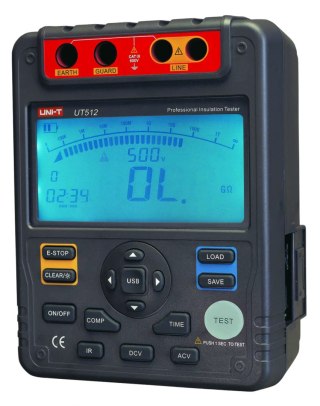 MIE0131 Miernik rezystancji izolacji UT512