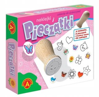 Pieczątki i naklejki zabawka dla dziewczynek 17663