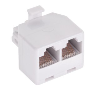 TEL0023-2 Złącze RJ45 WT.-2xGN.SS6-6021