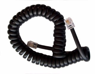 TEL0032A-7.5 Przyłącze telefoniczne 25 Ft czarny