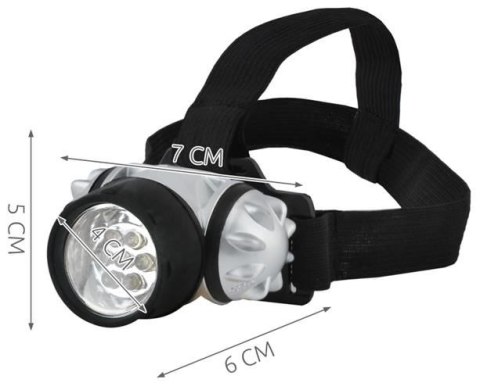 5902367978754 Latarka czołowa 7 LED