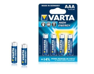 BAT0236 Bateria alkaliczna VARTA LR03 HIGH ENERGY 4szt./bl.