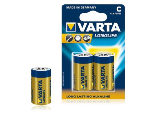 BAT0243 Bateria alkaliczna VARTA LR14 LONGLIFE 2szt./bl.
