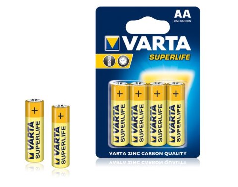 BAT0247 Bateria VARTA R06 SUPERLIFE 4szt./bl.