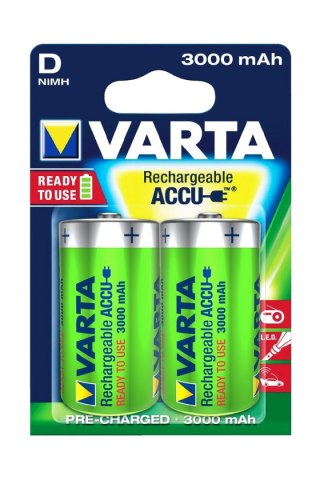 BAT0333 Akumulator VARTA R20 NiMh 3000mAh 2szt./blist.