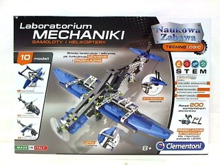 CLEMENTONI laboratorium mechaniki- samoloty i helik 60950
