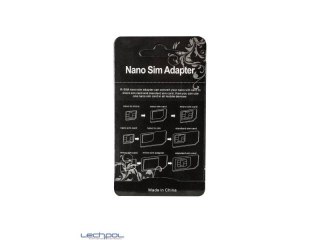 GSM0517 Adapter Nano SIM 3W1 czarny