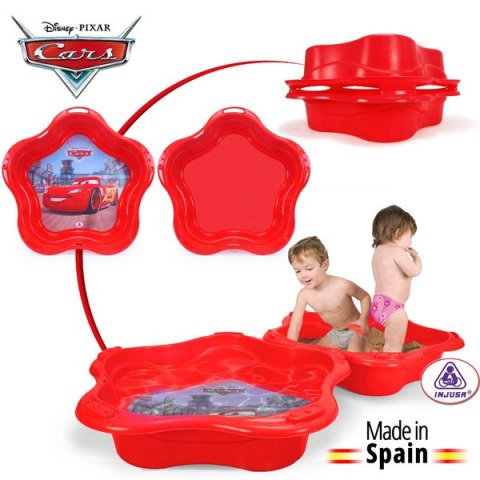 INJUSA Piaskownica Muszelka CARS II(1SET=2 PIECES)