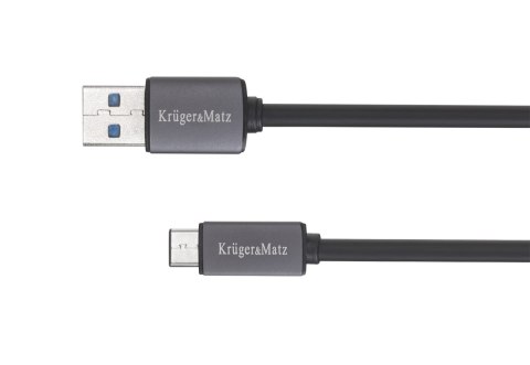 KM0347 Kabel USB wtyk 3.0V - wtyk typu C 5G 0.5m Kruger&Matz