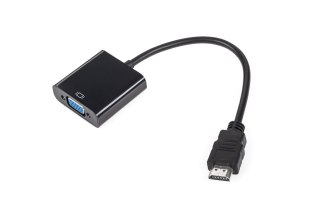 KOM0842 Złącze adapter wt. HDMI - gn. VGA