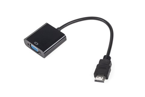 KOM0842 Złącze adapter wt. HDMI - gn. VGA