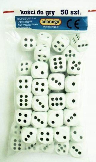 Kości do gry komplet 50 szt. 06410