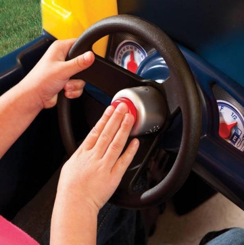 LT Samochód Jeździk Cozy Truck Żółto Czarny