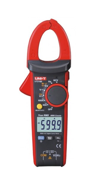 MIE0188 Miernik cęgowy 600 A TrueRMS model UT216B
