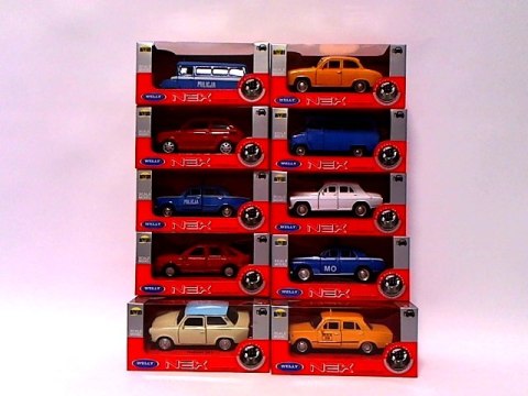 WELLY modele samochodów z epoki PRL 1:34 00884