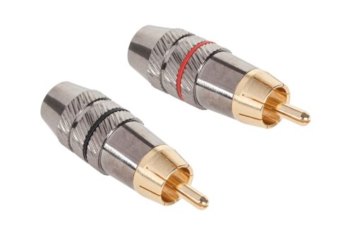 WTY0065 Wtyk RCA metalowy HD-291