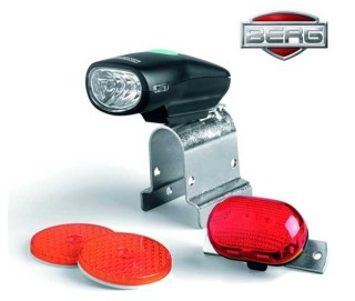 BERG Zestaw oświetleniowy LED + baterie