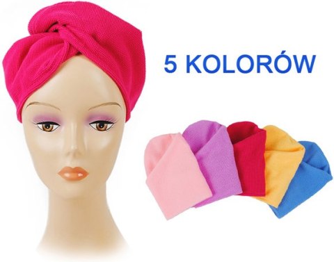 KX5033 Ręcznik do włosów - mikrofibra mix kolor