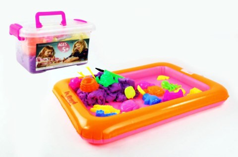 KX9511 Piasek Kinetyczny w pudełku 2kg foremki piaskownic