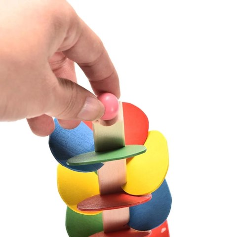 KX9734 Drewniane Edukacyjne Drzewo klocki dla dzieci