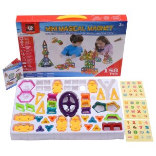KX9817 Klocki magnetyczne MAGICAL MAGNET 158SZT