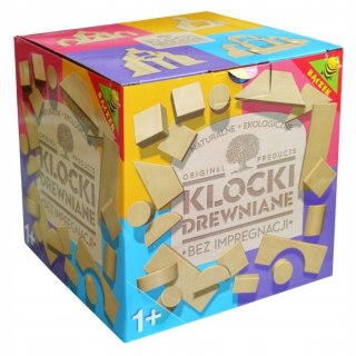 Klocki drewniane - ekologiczne w pudełku 04067