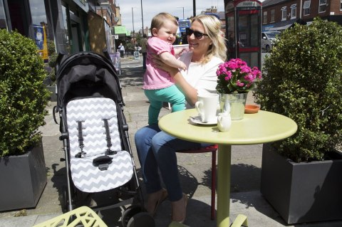 ND19_CC842780 Wkładka do wózka Comfi-Cush - Zebra