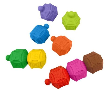 ND19_KA10672 Klocki Popboblocs - Literki