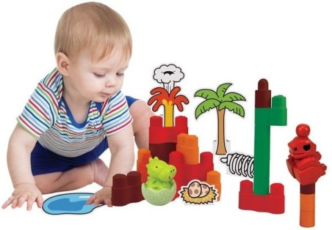 ND19_KA10747 Klocki Popboblocs Zbuduj sam - Dinozaur