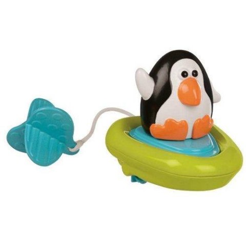 ND19_S-10025 Zwierzątko w łodzi Pelikan/Pingwin