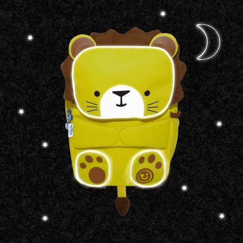 ND19_TRUA-0327 Plecak Toddlepak Trunki Lew Leeroy - żółty