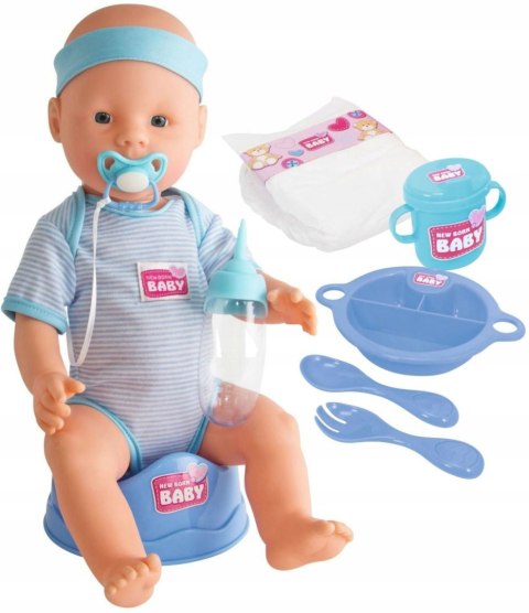 New Born lalka funkcyjna chłopiec 503-0044