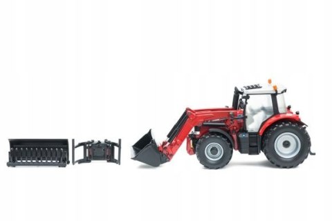 TOMY Massey Ferguson 6616 traktor + ładowacz 43082