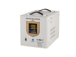 URZ3407 Awaryjne źródło zasilania KEMOT PROsinus-1200 przetwornica z czystym przebiegiem sinusoidalnym i f