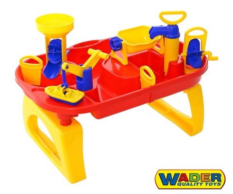 WADER 40893 Zestaw Stolik do kąpieli Statek Dźwig
