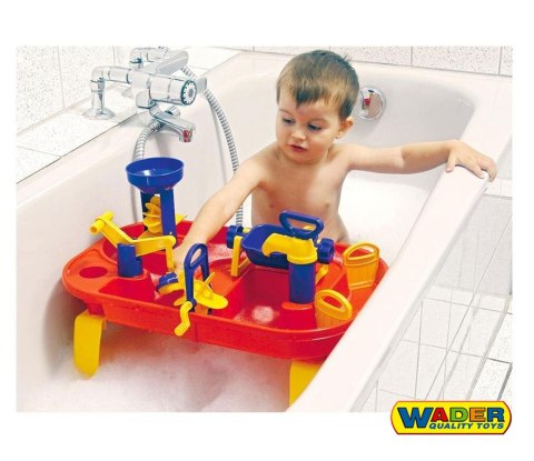 WADER 40893 Zestaw Stolik do kąpieli Statek Dźwig