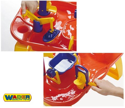 WADER 40893 Zestaw Stolik do kąpieli Statek Dźwig