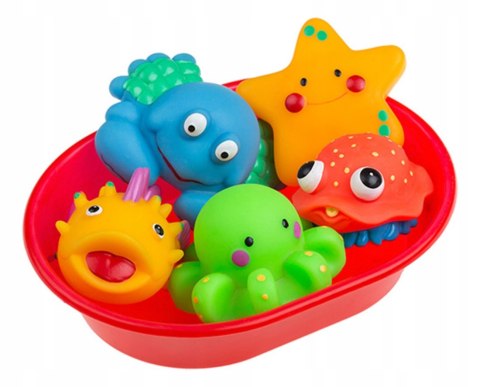 Zabawki do kąpieli 5 szt. w wanience 125