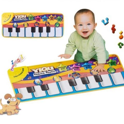 KX8036 Mata Edukacyjna dla dzieci mini pianinko 72x29cm