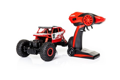 KX9643_3 Samochód RC Rock Crawler 1:18 4WD 2,4GHz czerwony