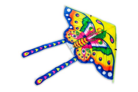 KX9672 Latawiec duży 90cm motyl mix kolor