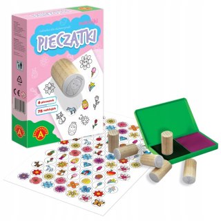 Małe pieczątki i naklejki dla dziewczynek 18509