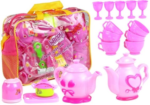 ND24_799 Duży zestaw naczyń kuchennych w torbie 31 el.