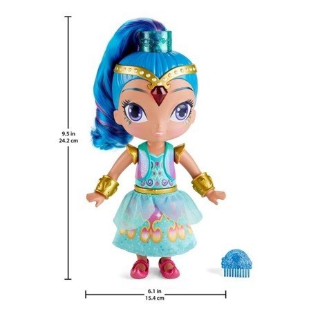 Mattel FVM97 Shimmer&Shine Tęczowa lalka BLUE