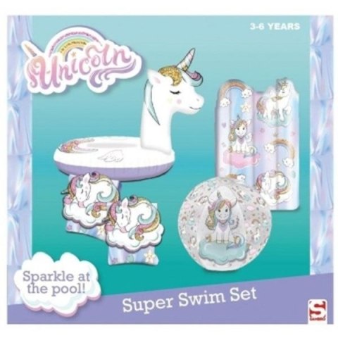 ND22_JEDNOROŻEC DMUCHANY ZESTAW DO PŁYWANIA SAM-3503-2
