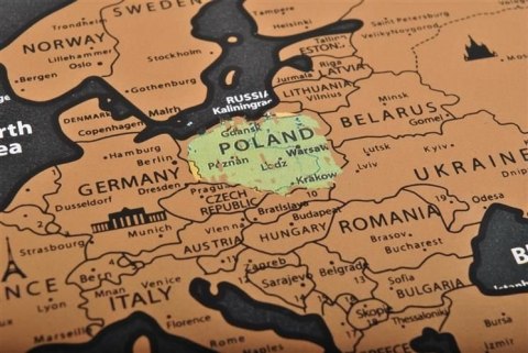 ND12_14052 Mapa świata - zdrapka z flagami 5902802913968