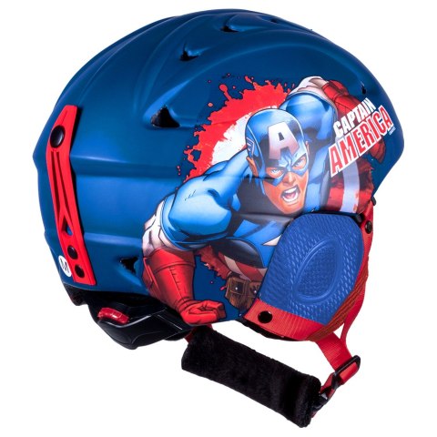 ND15_9054 KASK NARCIARSKI AVENGERS CAPTAIN AMERICA