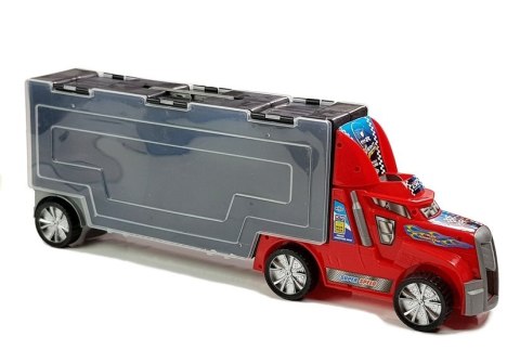 Walizka Tir Ciężarówka z Autkami Sorter Resoraki Akcesoria